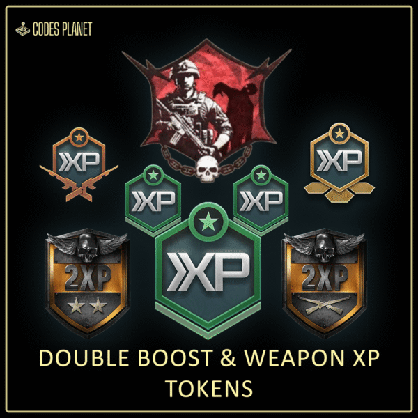 Double Boost & Weapon XP Tokens