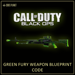 Green Fury Weapon Blueprint Code