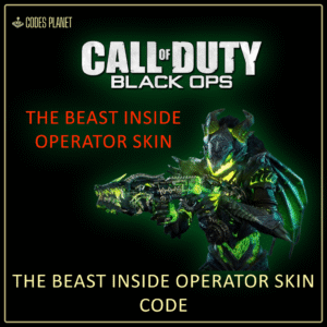 The Beast Inside Operator Skin Code