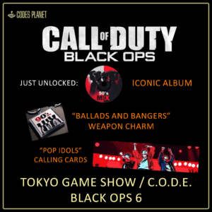Tokyo Game Show / C.O.D.E. Black Ops 6
