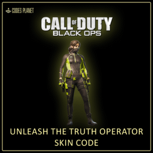 Unleash The Truth Operator Skin Code