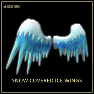 Snow Covered Ice Wings